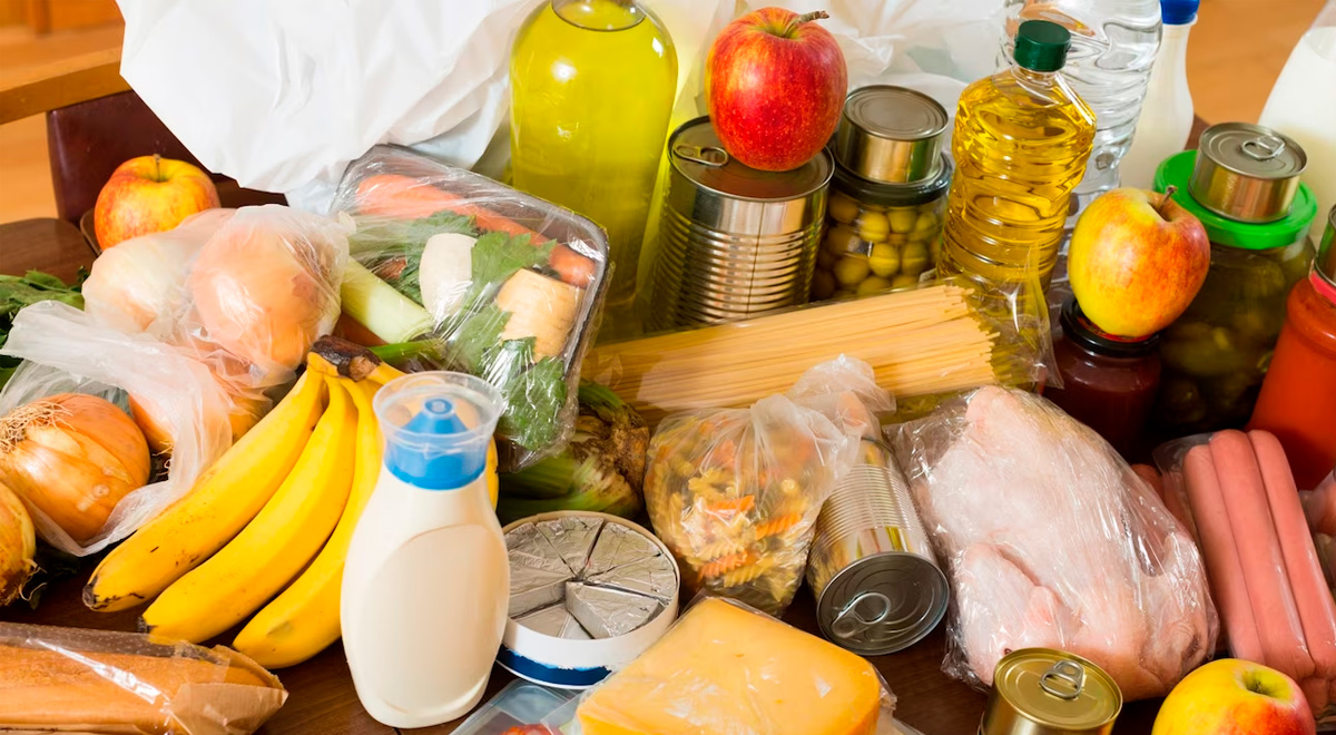 Canasta básica de productos alimenticios