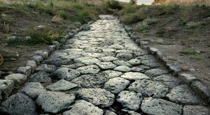 Vía romana construida hace 2.000 años.